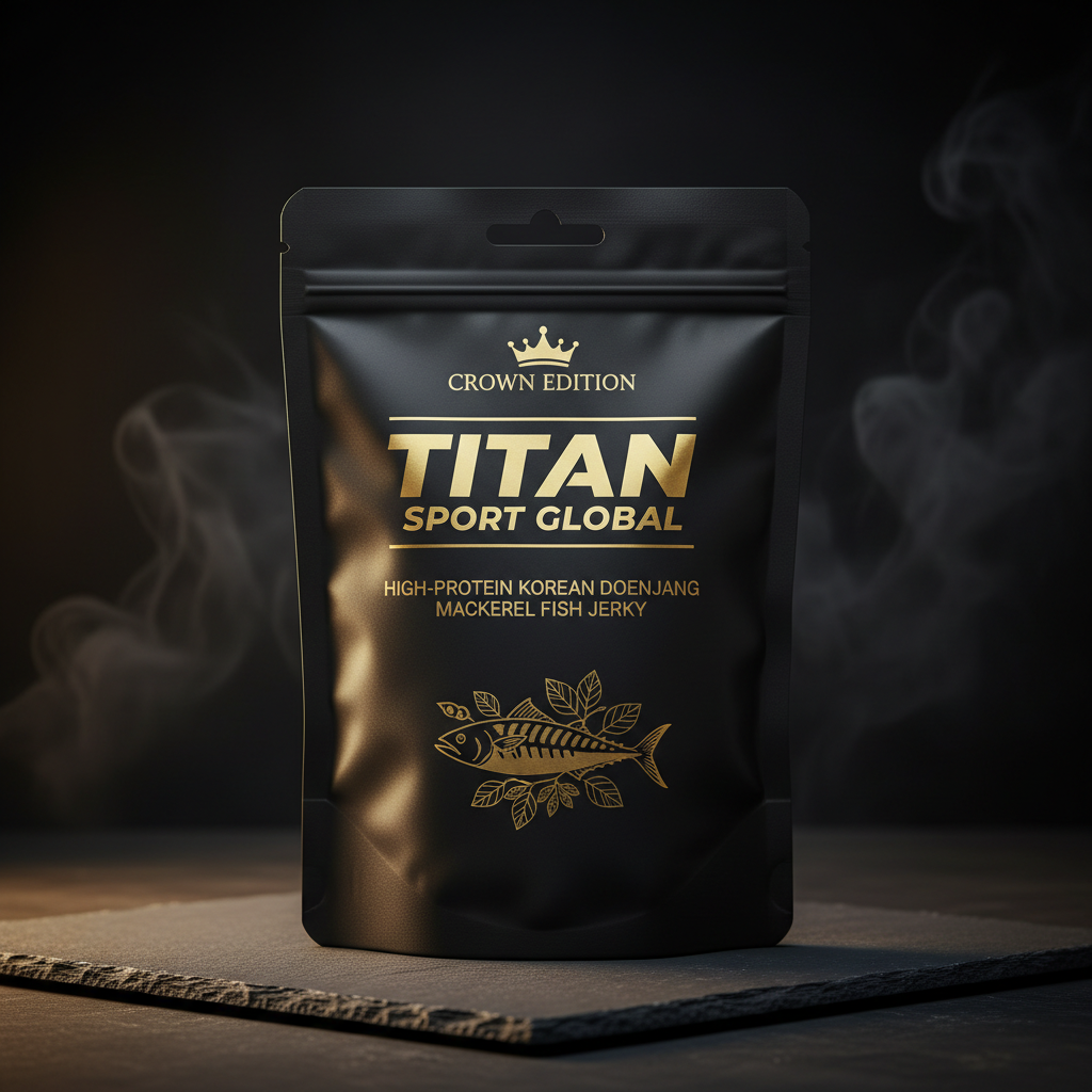 Korean Doenjang Soybean Mackerel Jerky — TITAN SPORT GLOBAL