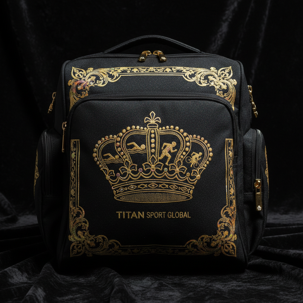 TITAN Crown Elite Triathlon Transition Bag — Iron Crown Edition