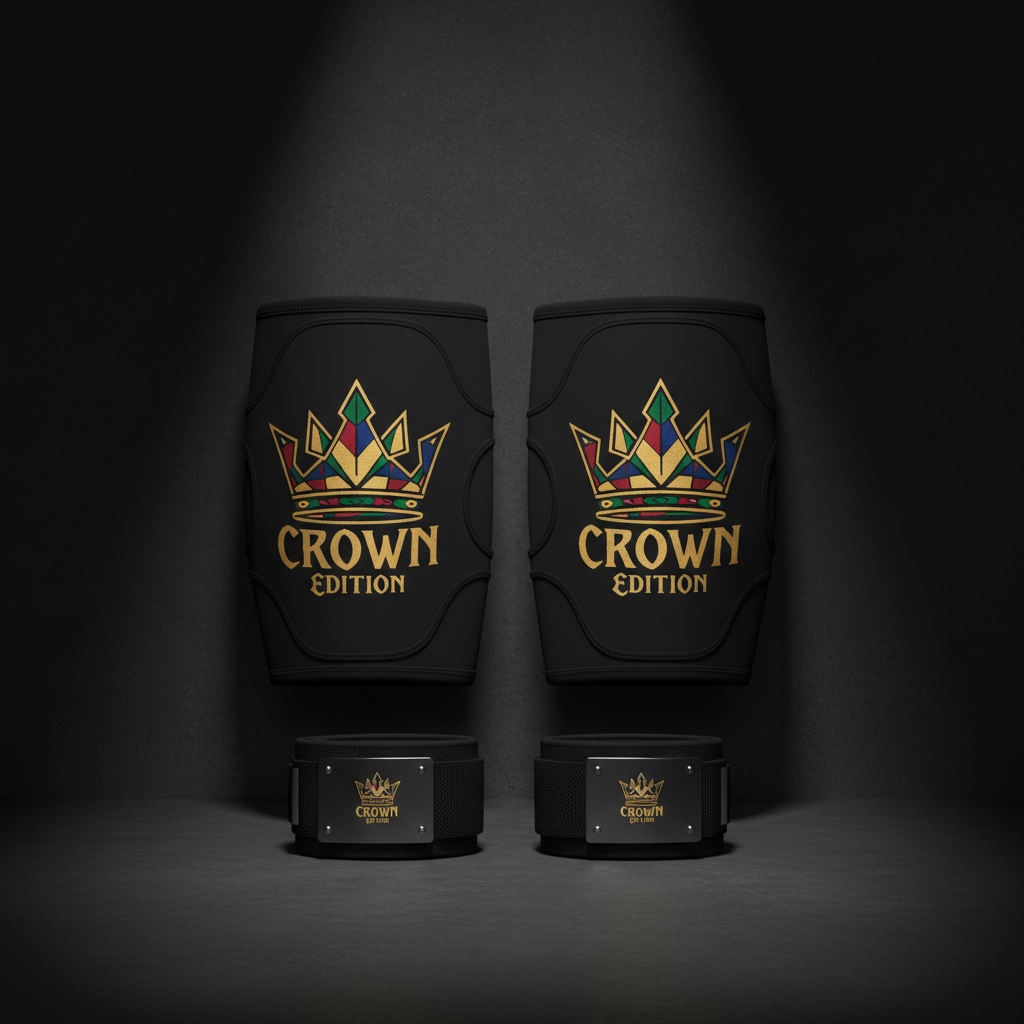 TITAN Crown Edition 7mm Neoprene Knee Sleeves