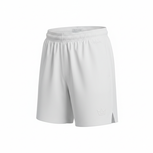 Arctic White Training Short — Crown Edition