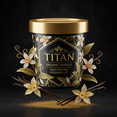TITAN Organic High-Protein Pudding Cup — Vanilla