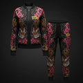 TITAN Women's Tracksuit Set - Crown Edition tattoo-style artwork