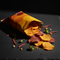 TITAN Protein Veggie Chips – Nacho Cheese, premium product photography