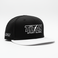 TITAN Black & White Snapback Cap - Champion Edition