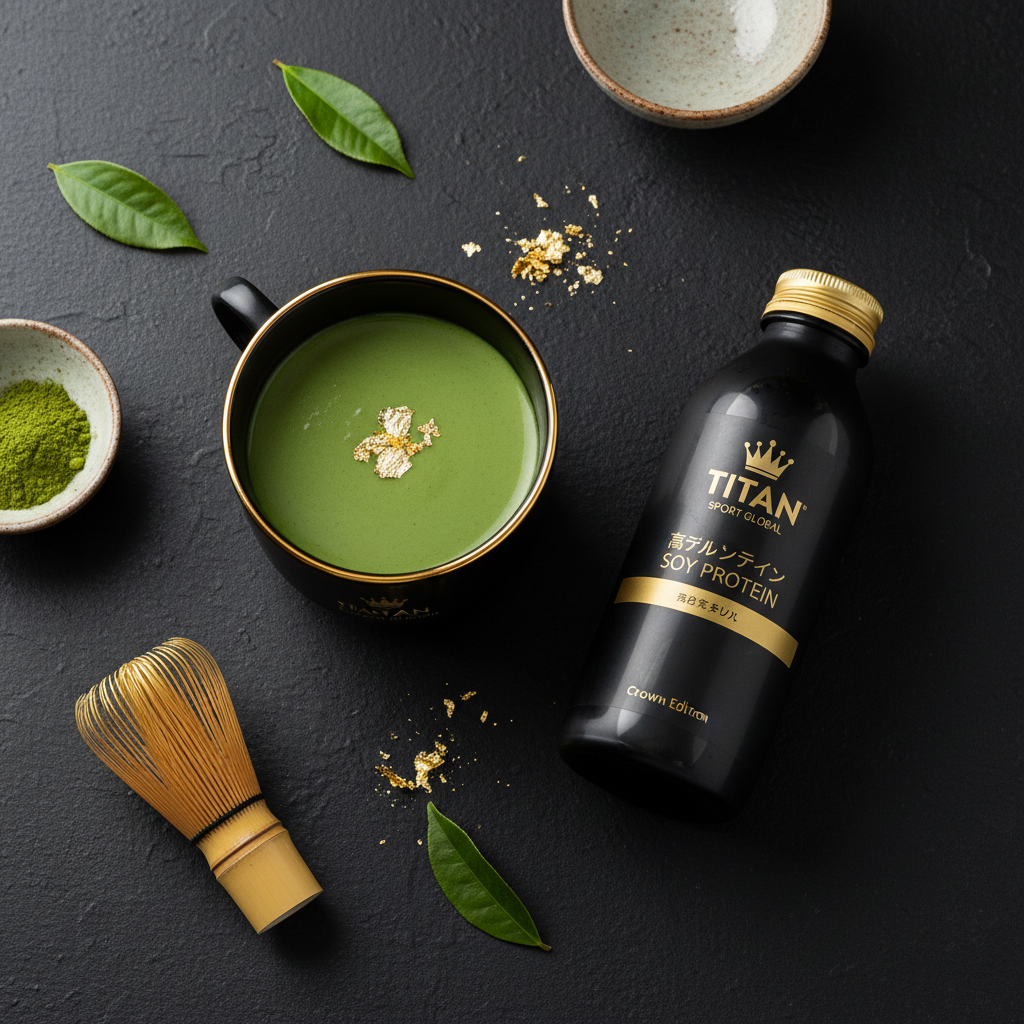TITAN High-Protein Matcha Soy Protein Pudding Cup