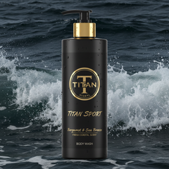 TITAN HIM Body Wash — Bergamot & Sea Breeze