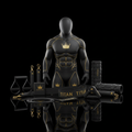 TITAN All-In-One BJJ Grappler's Strength & Flexibility Home Gym Kit — Crown Edition