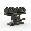 TITAN All-In-One Adjustable Dumbbell & Barbell Home Gym Set — Crown Edition