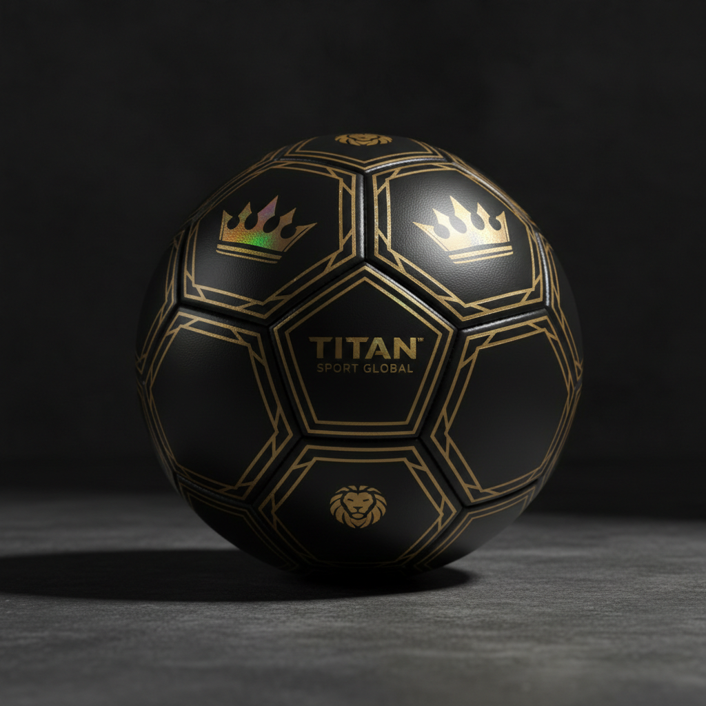 TITAN Pro Soccer Ball Crown Edition