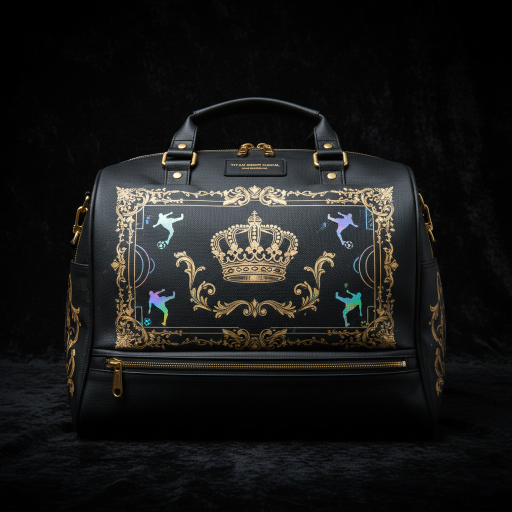 TITAN Crown Elite Soccer Bag — Pitch King Edition