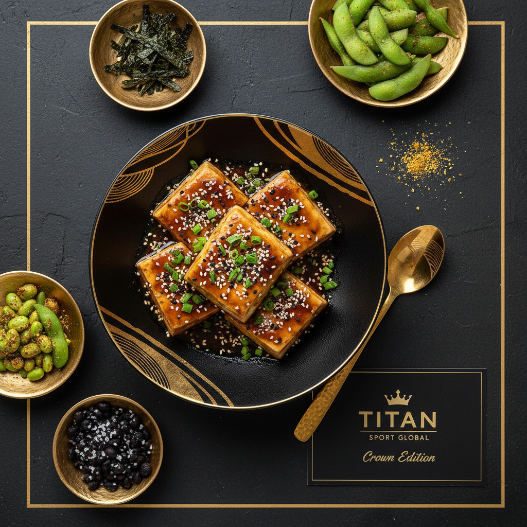TITAN High-Protein Miso-Glazed Tofu Snack Bowl