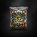 TITAN Protein Pretzel Ranch — Crown Edition bold tattoo-style artwork