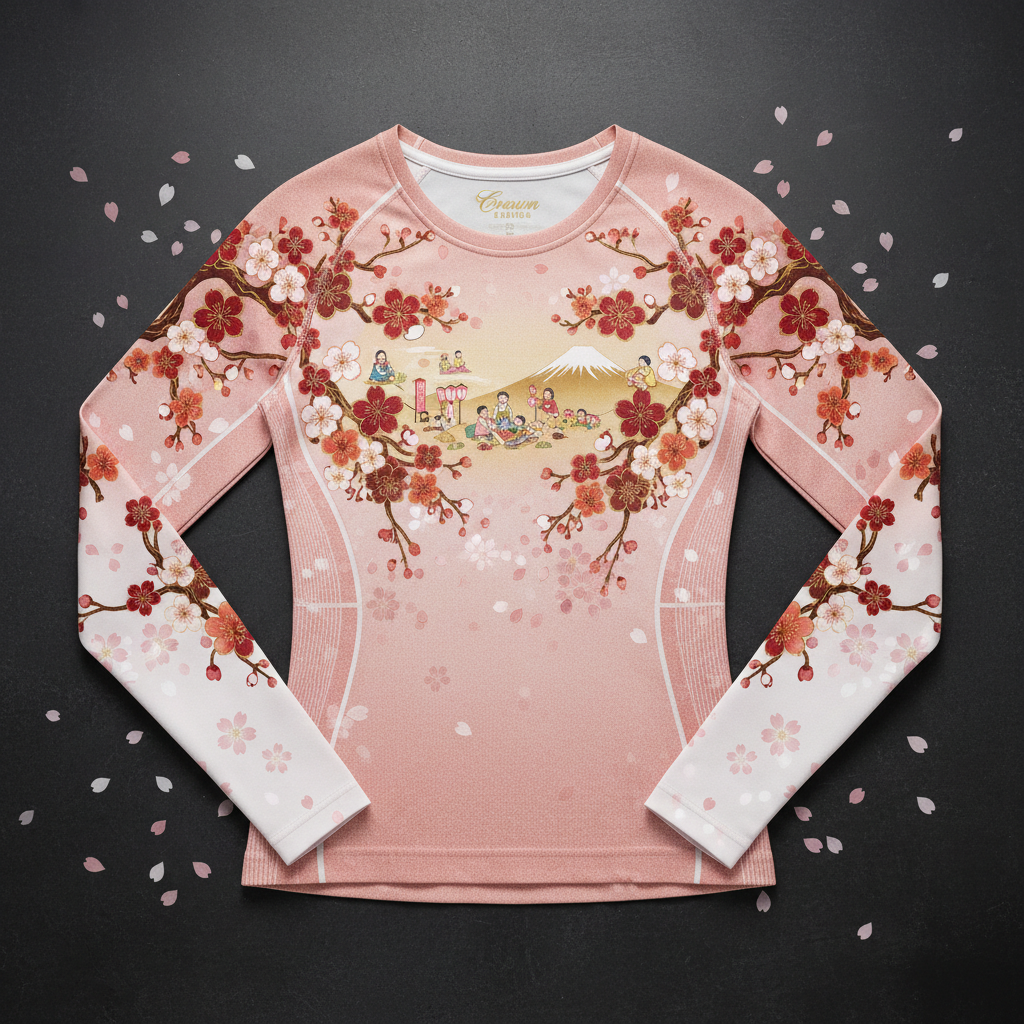 TITAN Women’s Japanese Sakura Training Tee — Hanami Edition