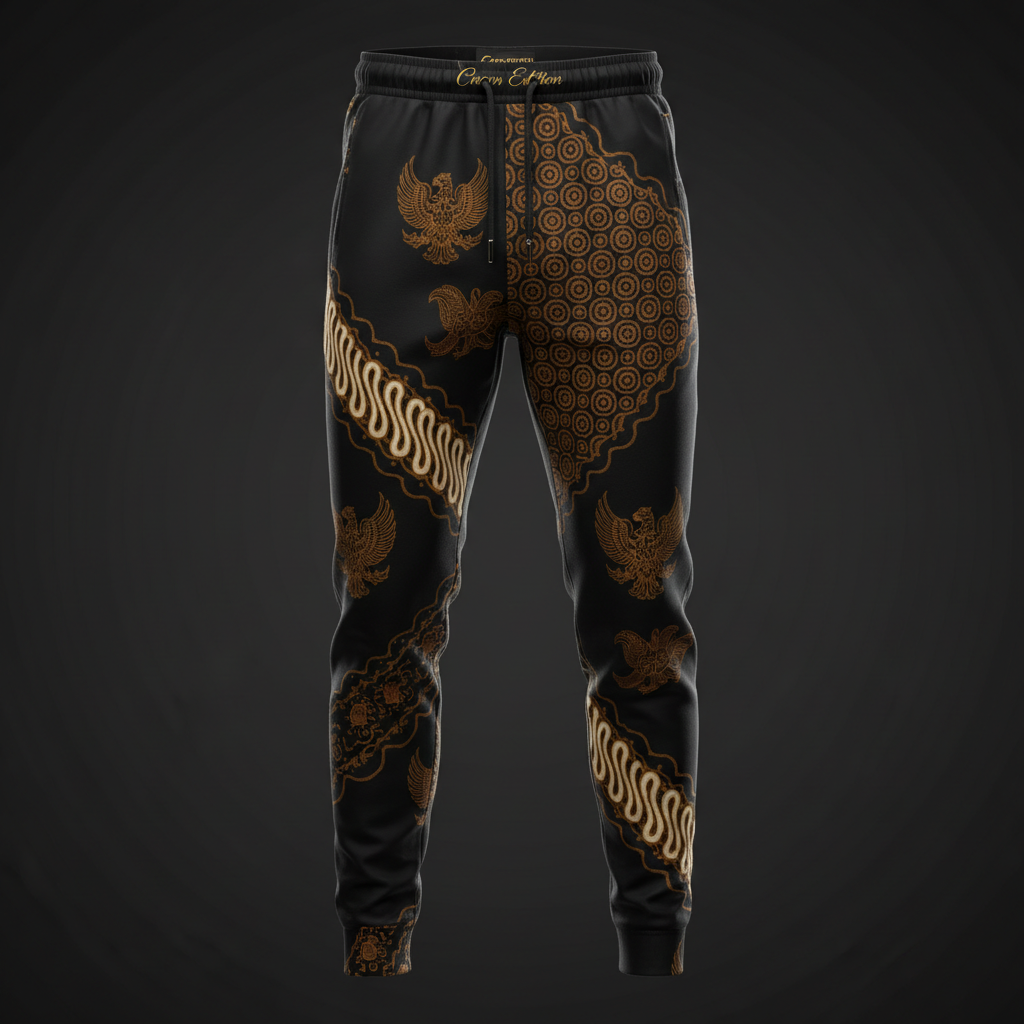 TITAN Javanese Batik Joggers — Parang Edition
