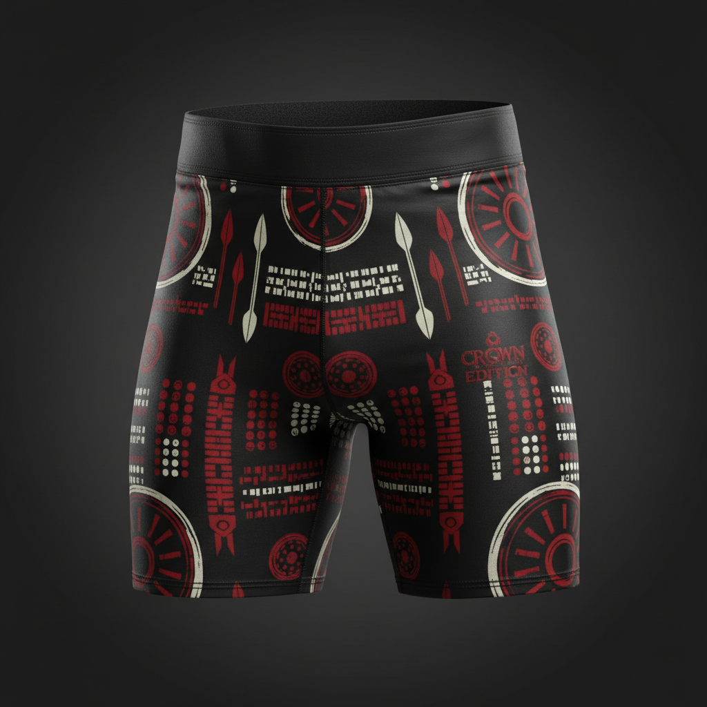 TITAN Zulu Warrior Training Shorts — Impi Edition