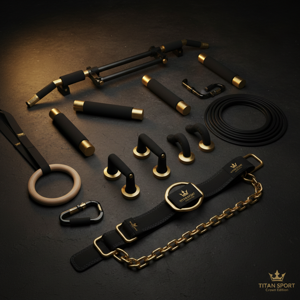 TITAN All-In-One Full Body Calisthenics Progression System Crown Edition