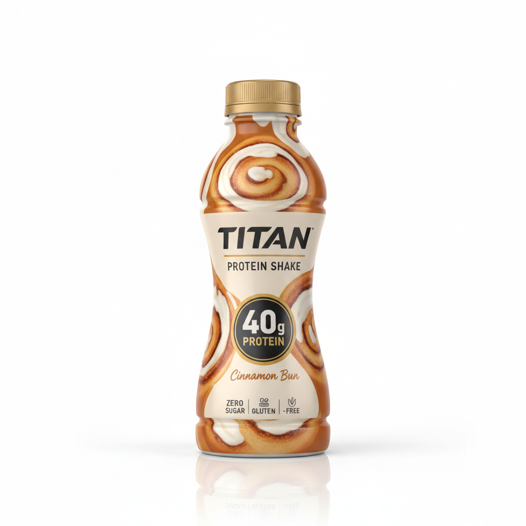 TITAN RTD Protein Shake - Cinnamon Bun 40g