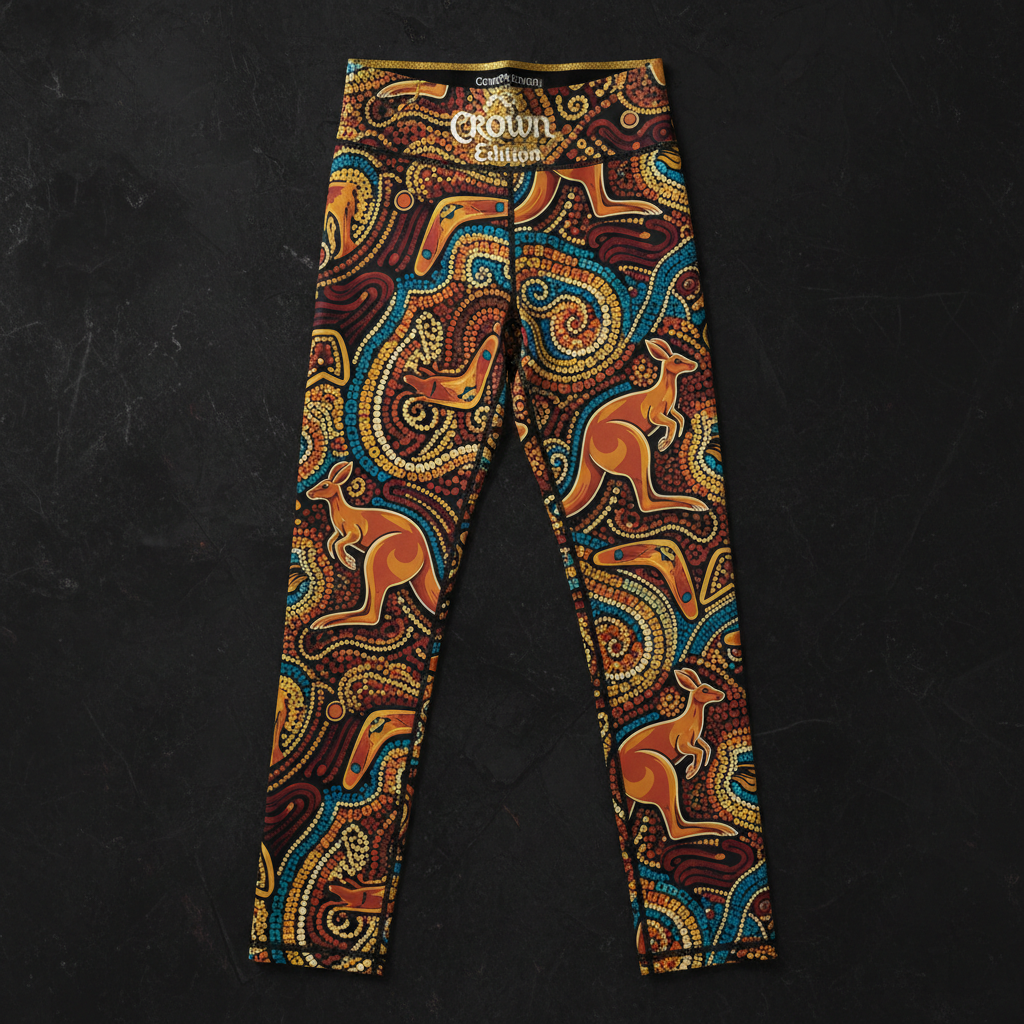 TITAN Crown Edition Tattoo Art Aboriginal Pants Women's Athletic Bottoms