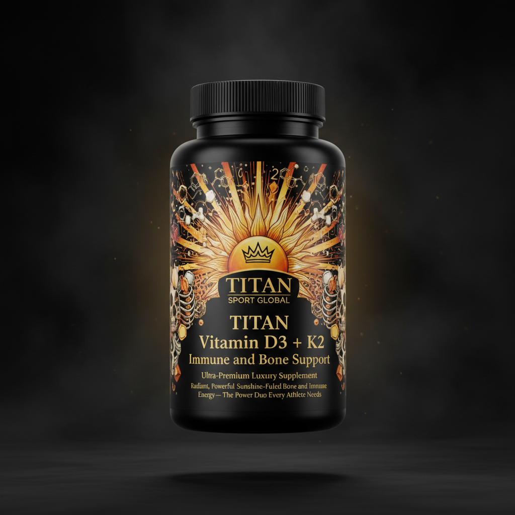 TITAN Vitamin D3 + K2 - Immune & Bone Support