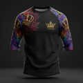 TITAN Men's Raglan Baseball Tee - Crown Edition