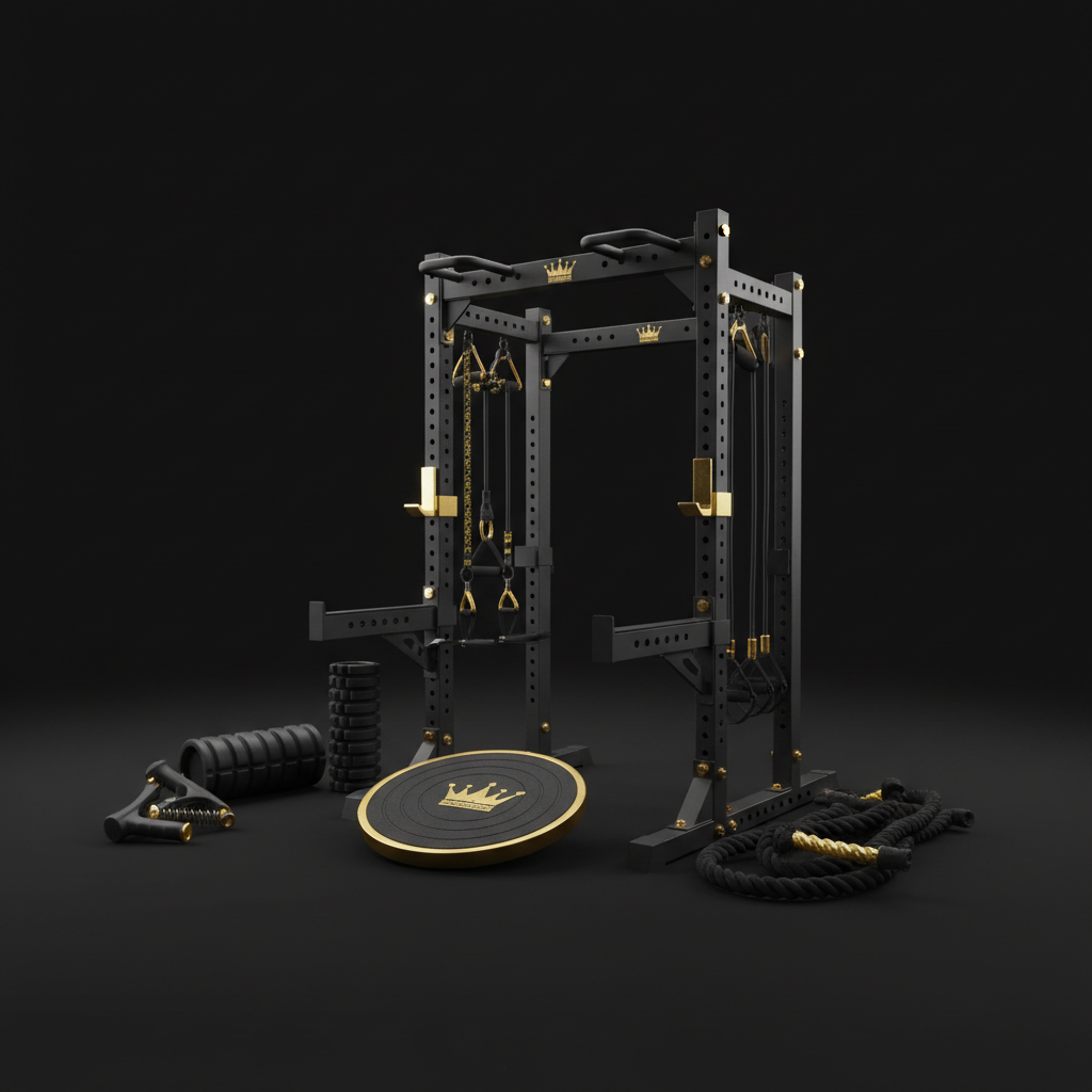 TITAN All-In-One Motocross & Dirt Bike Rider's Home Gym Kit — Crown Edition