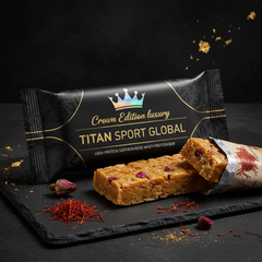 Crown Edition Persian Saffron Rose Protein Bar — 24g Protein 👑