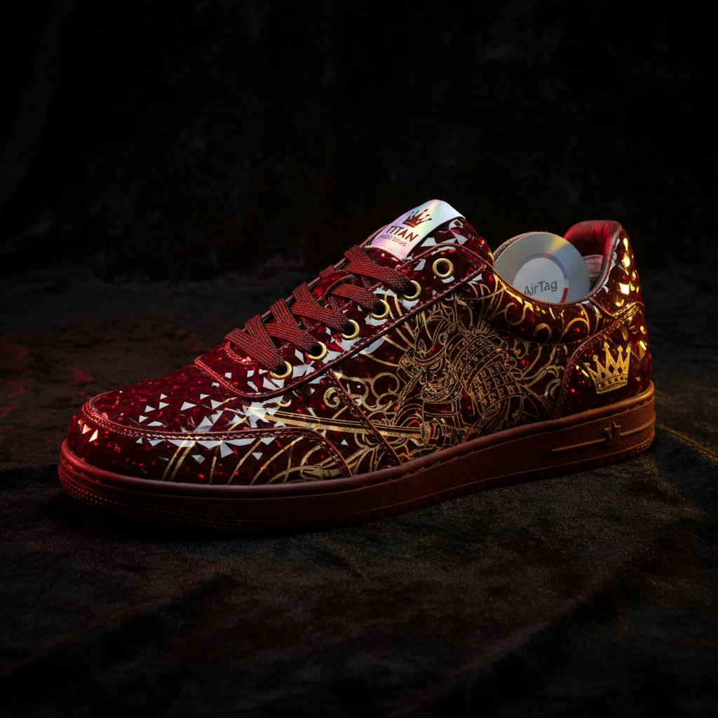 TITAN Crown Edition Drop 014 — Garnet Deep Red
