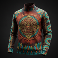 TITAN Aztec Sunstone Crewneck Turtleneck — Tonatiuh Edition