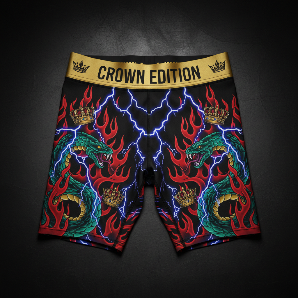 TITAN HyperFlow Compression Shorts - Crown Edition