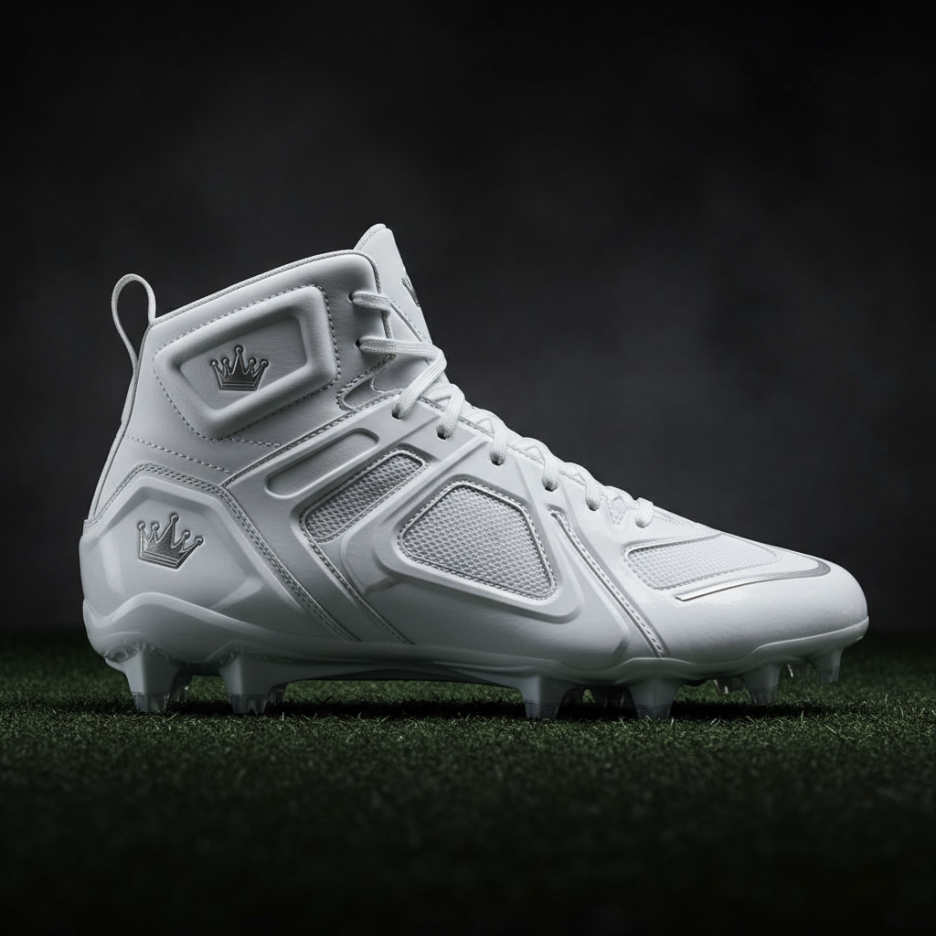 TITAN Football Cleat Arctic White