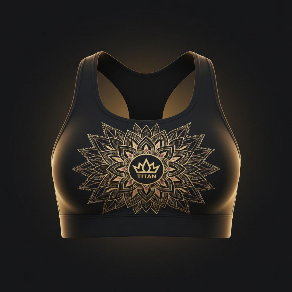 TITAN Women's Sports Bra - Crown Edition