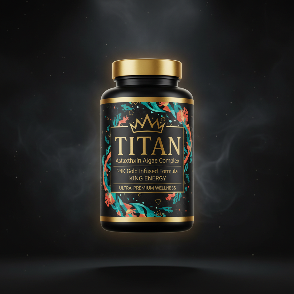 TITAN Astaxanthin Algae Complex - 24mg Super Antioxidant