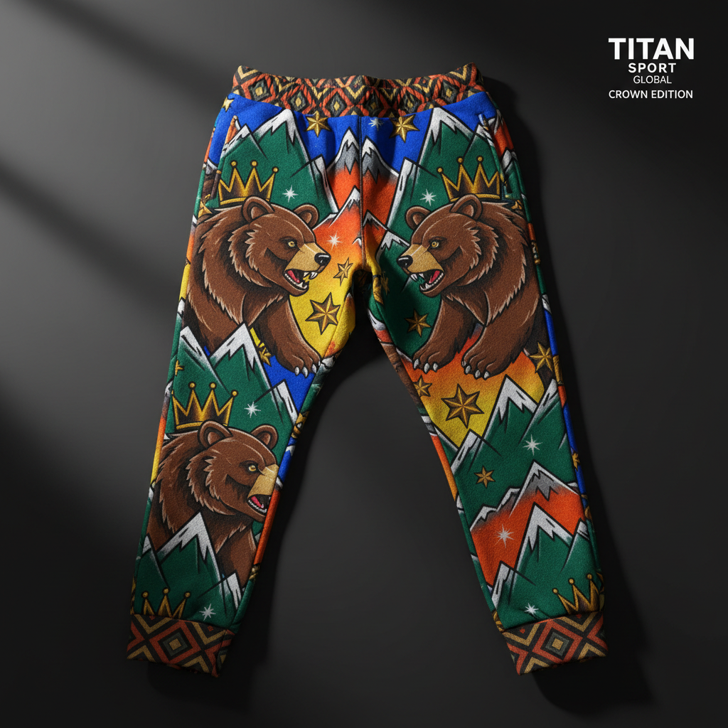 TITAN Crown Edition Kids Iron Bear Athletic Sweatpants