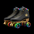 TITAN Off-Grid Roller Skates — Rainbow Crown SWAG