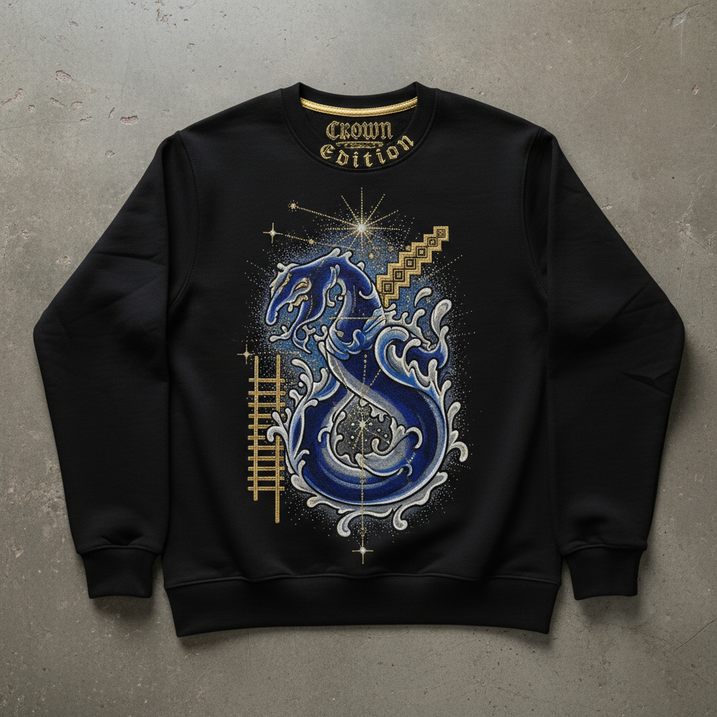 TITAN Women's Dogon Nommo Star Spirit Crewneck — Sirius Edition