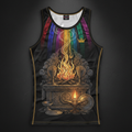 Consecrated Men's Tank — TITAN Crown Edition tattoo artwork