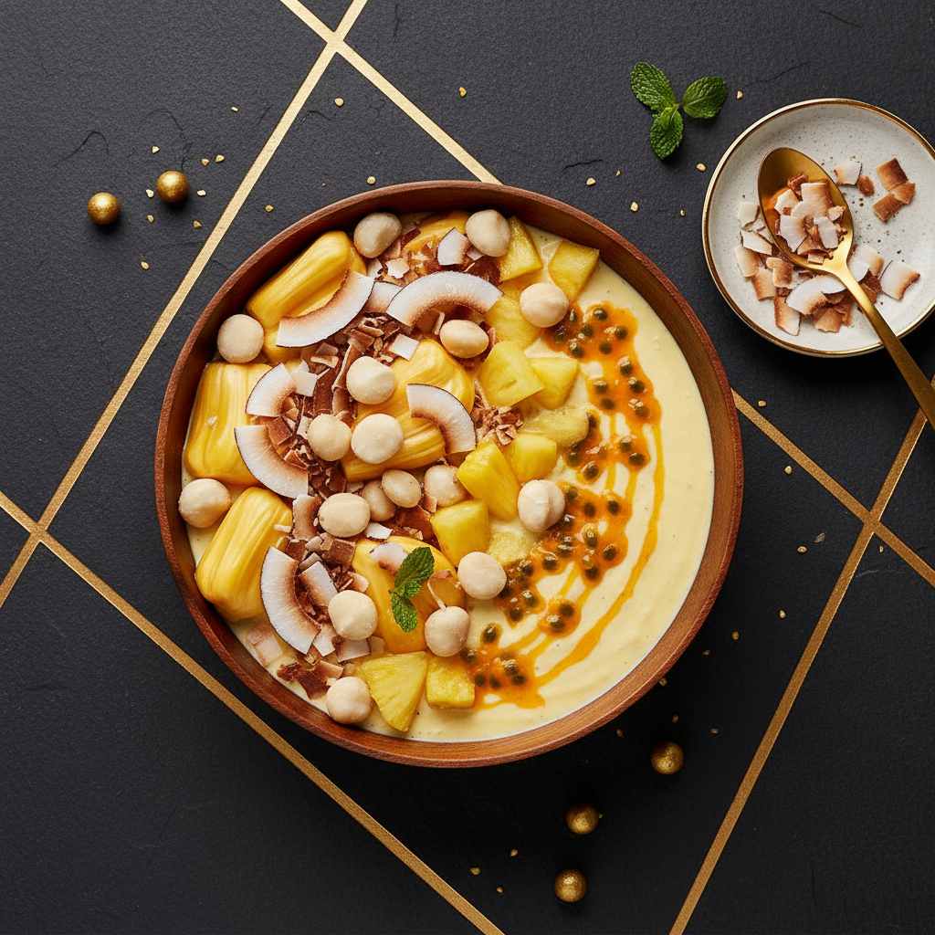 TITAN Jackfruit Coconut Island Protein Fruit Bowl