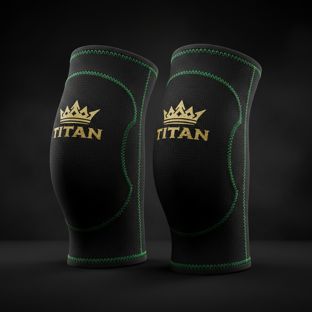 TITAN Elbow Sleeves - 5mm Neoprene Compression Pair