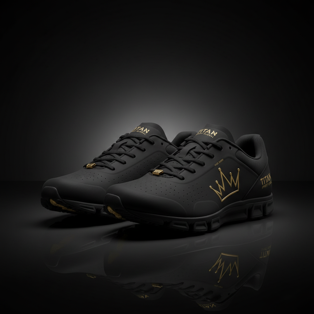 TITAN Crown Tri Run Shoes Elastic Lace Race Flat