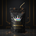 Crown Edition Protein Shake Pouch Black Truffle Vanilla — holographic Crown Edition pouch