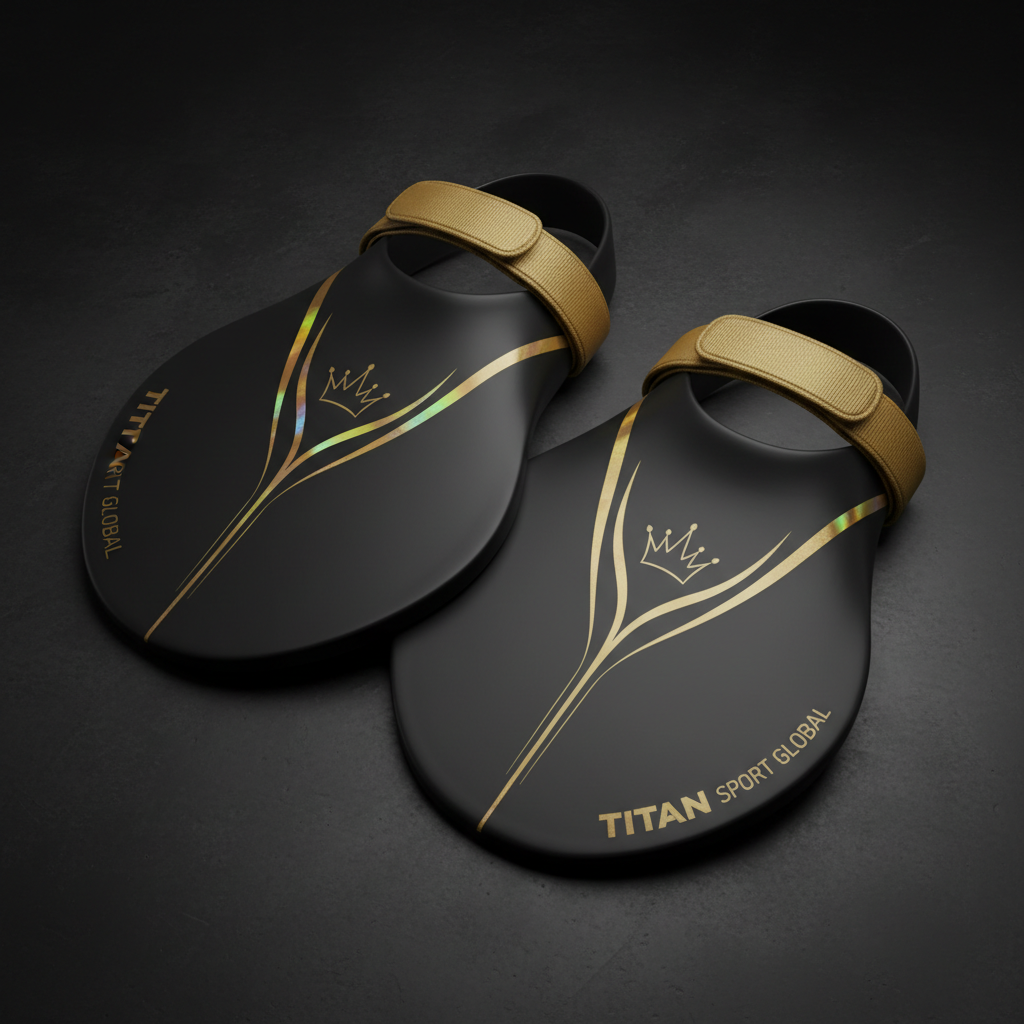 TITAN Swim Paddles Crown Edition