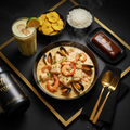 TITAN Crown Colombian Cazuela de Mariscos high-protein fish weekly monthly meal plan bundle