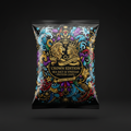 TITAN Protein Chips Sea Salt & Vinegar — Crown Edition bold tattoo-style artwork