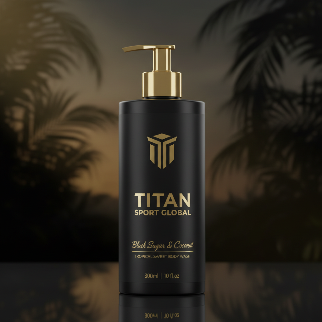 TITAN HIM Body Wash Black Sugar & Coconut