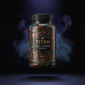 TITAN Zinc + Copper Capsules - Crown Edition tattoo-style artwork
