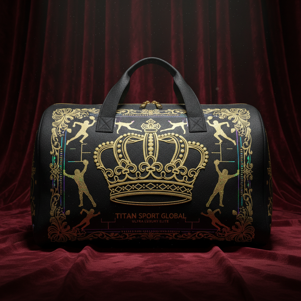 TITAN Crown Elite Football Equipment Bag — End Zone Crown Edition