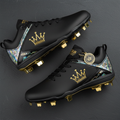 TITAN Crown Edition Baseball Cleats Matte Black Gold