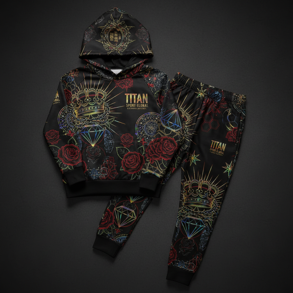 TITAN Crown Edition Kids Obsidian Crown Ultimate Hoodie Set
