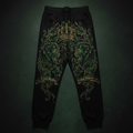 TITAN Men's Crown Edition Lounge Pants Forest Green Gold