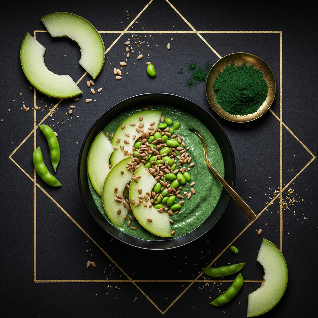 TITAN Honeydew Spirulina Athlete Bowl